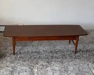 MCM coffee table and side tables 