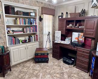 Desk - Books - Office Supplies - Printer Ink