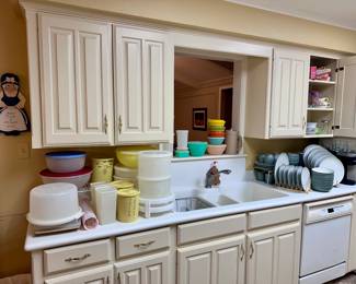 Tupperware - Noritake Colorwave Green Dishes