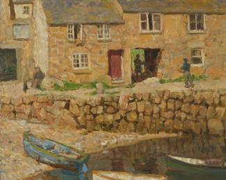 2074
Martinus Jacobus Nefkens
(1866-1941)
Dutch landscape
Oil on canvas
Signed lower left: Nefkens
23.5" H x 39.5" W
Estimate: $600 - $800
