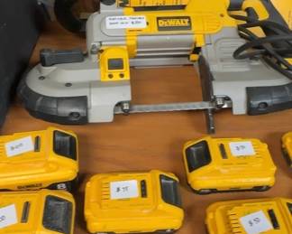 Dewalt Batteries, Dewalt Portable Band Saw