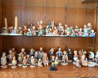 Huge collection of Hummel figurines
