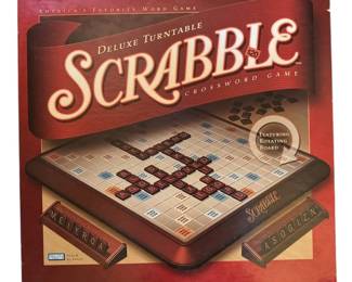 Deluxe Turntable Scrabble Crossword Game