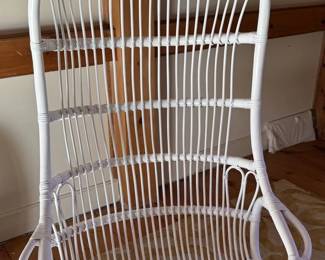 Rattan Hanging Chair with Rope and Hardware