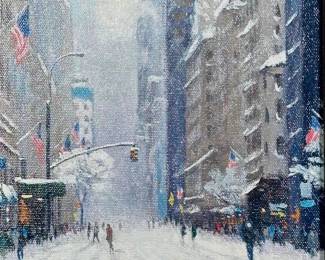 Michael Budden Oil, "Fresh Snow"