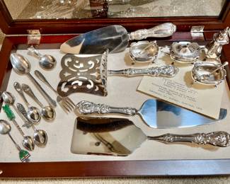 Sterling Francis serving utensils