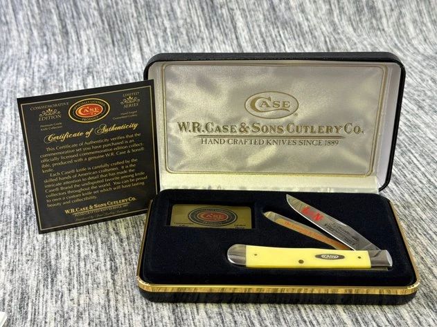 Case pocket knife in case