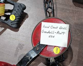VINTAGE CRANK DRILL