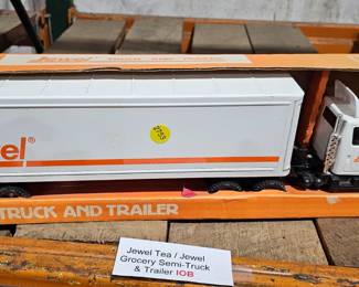 ERTL JEWEL TRUCK AND TRAILER TO Y