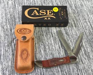case pocket knife with sheath