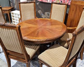 DINING TABLE AND CHAIRS