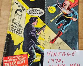 VINTAGE SUPERMAN COMIC BOOK