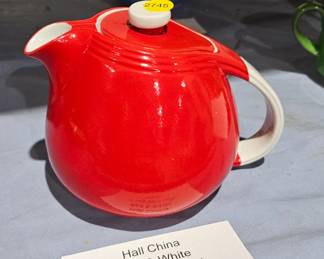 HALL CHINA TEAPOT