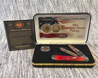 case pocket knife in case