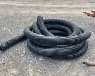 UNUSED 6 POLY DRAIN PIPE