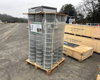 LOT OF 9 NEW 66 WELDED MESH WIRE