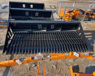 UNUSED 84 SKID STEER ROCK BUCKET