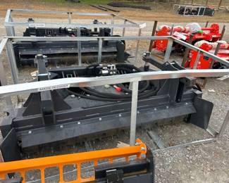 SKID STEER POWER RAKE SOIL CONDITIONER