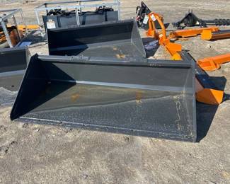 78 UNUSED SKID STEER SMOOTH BUCKET