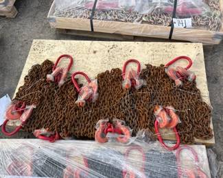 8 7 DOUBLE LEG CHAIN SLINGS