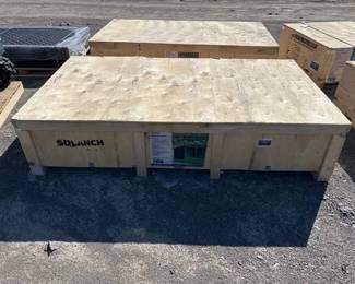 12X20 METAL LIVESTOCK SHED