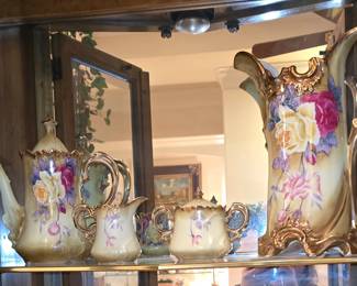 Nippon Handpainted Chocolate Set