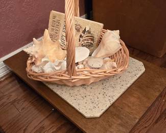 Basket of Sea shells 