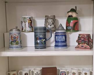 Beer Steins and Mugs