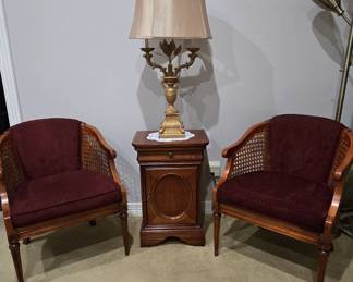 Pair of Midcentury Barel Chairs  - Door Comode 