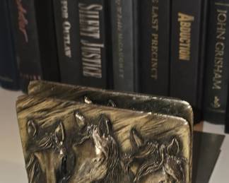 Horse Bookends- Books