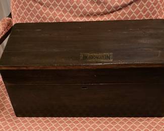 Antique Neutrodyne Wooden Box