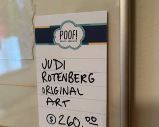 Judi Rotenberg Original Art 