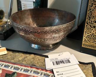 Decorative Metal Bowl