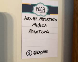 Henry Humberto Mujica Painting 