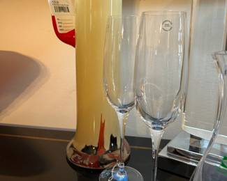 Tiffany & Co Champagne Flute Set 