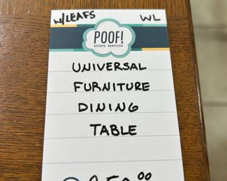 Universal Furniture Dining Table 