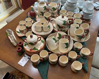 Franciscan Apple Plate 18pc Set 