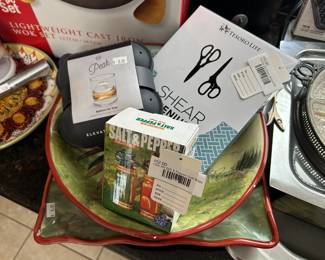 Clay Art Salt & Pepper Golf Bags, Tesoro Life Shear Set