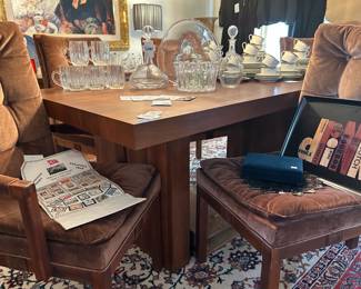 (WL) Dillingham MCM Dining Table and Chairs
