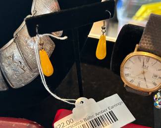 Butterscotch Baltic Amber Earrings 