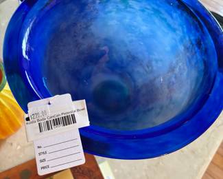 Kosta Boda CanCan Pedestal Bowl