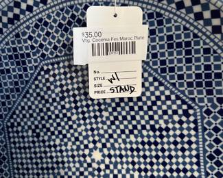 Vtg Cocema Fes Maroc Plate