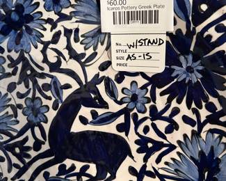 Icaros Pottery Greek Plate