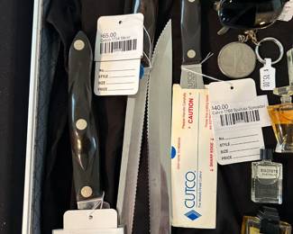 Cutco 1724 Slicer, Cutco 1722 Butcher Utility Tool, Cutco 1723 9" Carver