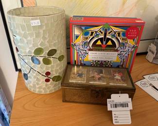 Vtg Fairy Tale Cigar Jewelry Box 