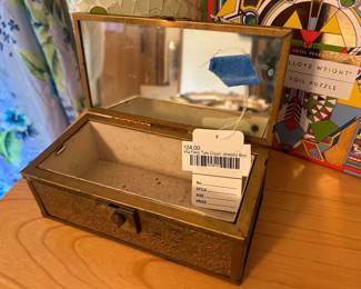 Vtg Fairy Tale Cigar Jewelry Box 