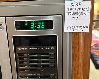 Sony Trinitron "Poltergeist" Tv