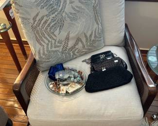 Accent Chair, Misc Jewelry, Handbags, Decorative Pillows