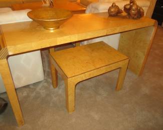 Henredon Sofa / Console Table