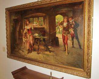 'Sanctuary' J. Scott   (74" x 76")  1901